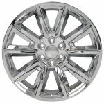 Tahoe Yukon Replica Wheels 20x8.5 20 Inch Chrome Chevy Rims 5696