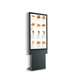 Wholesale 43 Inch Outdoor Lcd Kiosk 2500 Nits Brightness For Restaurant Advertising from china suppliers