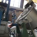 Crucible Aluminum Melting Furnace Oil Fired High Capacity For Aluminum Alloy