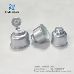 Wholesale Cosmetic Screw Flip Top Nozzle Cap Gel Lotion Cover For Shower Lotion Bottle from china suppliers