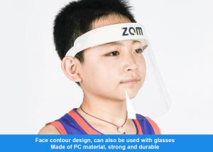 Wholesale Anti Saliva Splash Base Plastic Face Shield Children , Protective Full Face Shield For Children from china suppliers