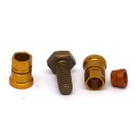 WLL Brass Hose Nipple / Crankshaft / Couplings Adjustable Framing Hardware CNC