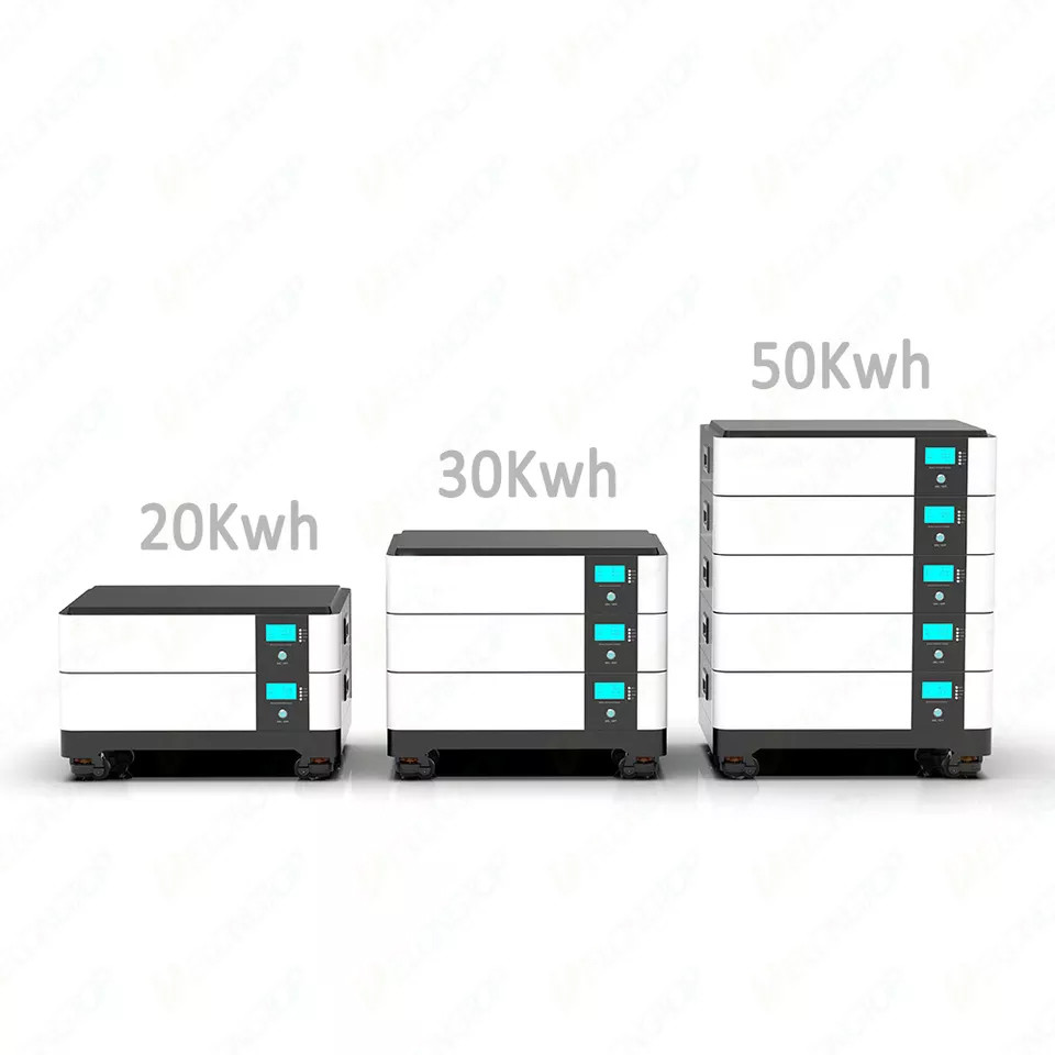 Floor Standing LiFePO4 Solar Battery Cabinet Pack 51.2V 30KWH