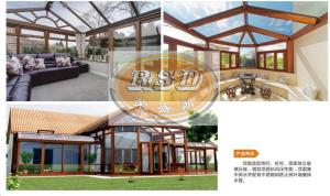 Wholesale UV Resistant Modern Aluminum Glass Sunrooms For Indoor Outdoor Harmony from china suppliers
