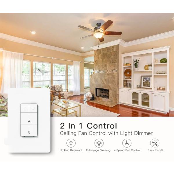 Wi-Fi Smart Ceiling Fan Switch