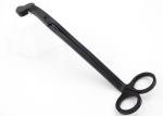 Stainless Steel Daily Household Items Matte Black Wick Cutting Scissors