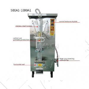 China Sachet Pouch Bag 1000L Liquid Water Filling Machine Water Bagging Line on sale