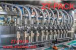 High Speed PET Bottle Oil Filling Machine 3600BPH For Sunflower Oil Vegetable
