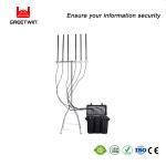 20AH LiFePO4 Anti Drone UAV 7 Bands Pelican 1440 180 Degrees 200W