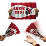 Football Paper Game Promotional Folding Cheer Fan Logo Customized