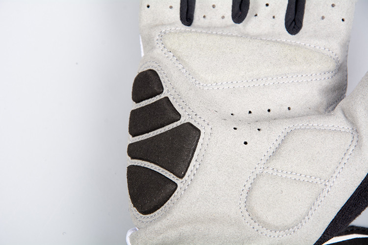 Summer Team Waterproof MTB Gloves Grey Black Color OEM / ODM Available