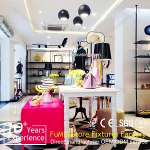 Wholesale luxury design wood floor display cabinet from china suppliers