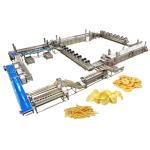 100 Kgs Per Hour Half Frozen French Fries Fry Production Line Perfect for Frozen