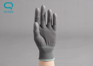 Wholesale Pu Carbon Fiber Cleanroom Gloves Customized Logo Print XS-XXL Size from china suppliers