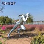 Outdoor Garden Metal Forging Technology Geometric Sports Men's Stainless Steel