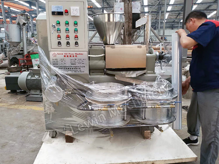 Automatic Coconut Oil Machine 6yl-70 Oil Presser Cooking Oil Extraction Machine