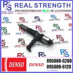 Diesel Common rail Injector 095000-6280 6219-11-3100 for excavator SAA6D170