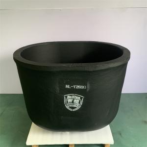 Wholesale Silicon Carbide Graphite Oval Type Crucible Metal Melting Oxidation Chemical Resistance from china suppliers