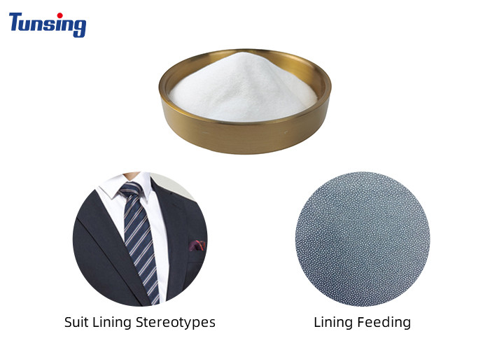 PA Hot Melt Adhesive Powder Washing Resistance To 60 Degree 80 Microns
