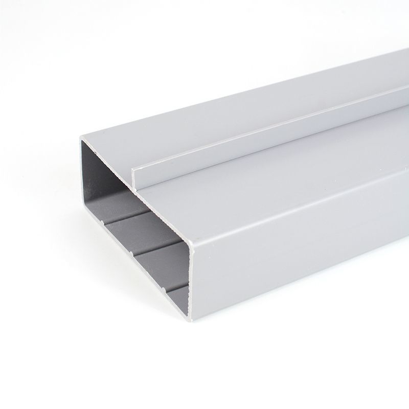 Customized PVC Square Tube Muti Channel Plastic Profiles Raceway