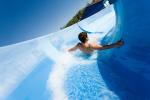 Hold Up 300kg Water Park Slide Amusement Water Park Rides