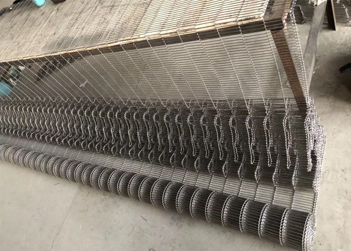 Easy Clean Food Grade Stainless Steel Flat Flex Mesh belt