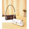 Buy cheap Women White Baguette Shape PU Leather Clutch Bag Pouch Handbag from wholesalers