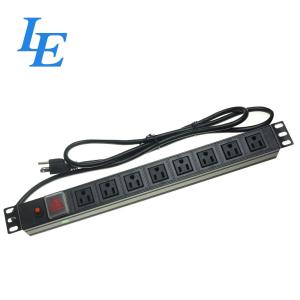 Wholesale Black Server Rack PDU Network Universal Monitored For Electric Power Transmission from china suppliers