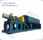 50 / 60Hz Sludge Dryer Machine Thermal Oil Heating 75% Drying Efficiency
