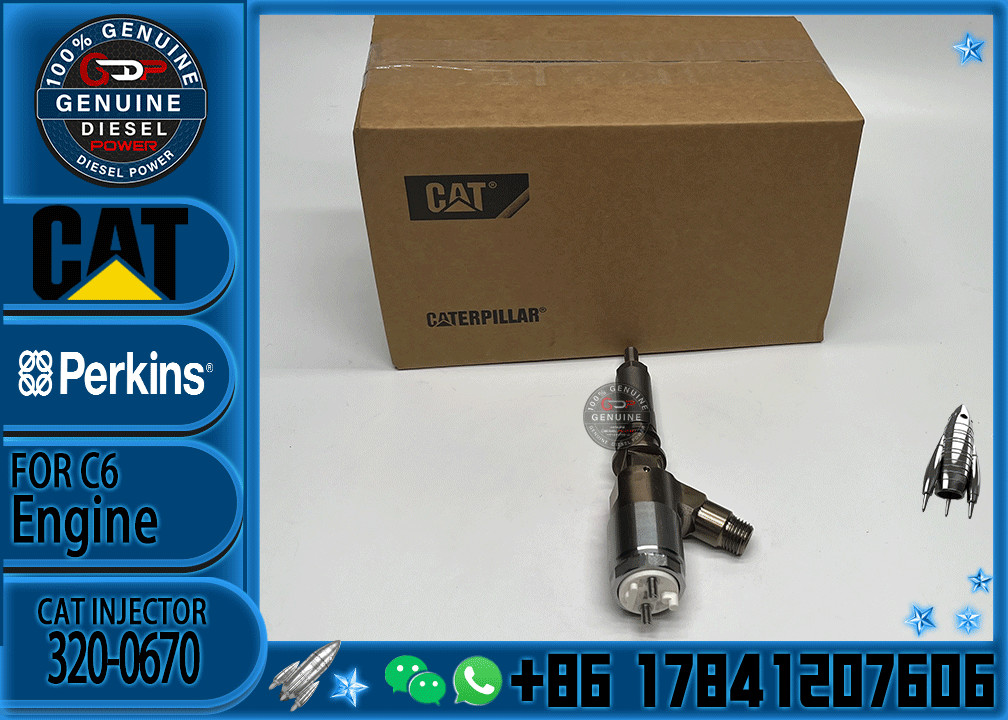 Caterpillar 306-9380 320-0690 320-0670 C6.4 E320D Engine Fuel Injector Factory direct sales