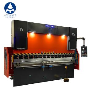 Wholesale Hydraulic Torsion Bar Press Brake 125T Pressure 5mm Sheet Metal Hydraulic Bending Machine 3200mm from china suppliers