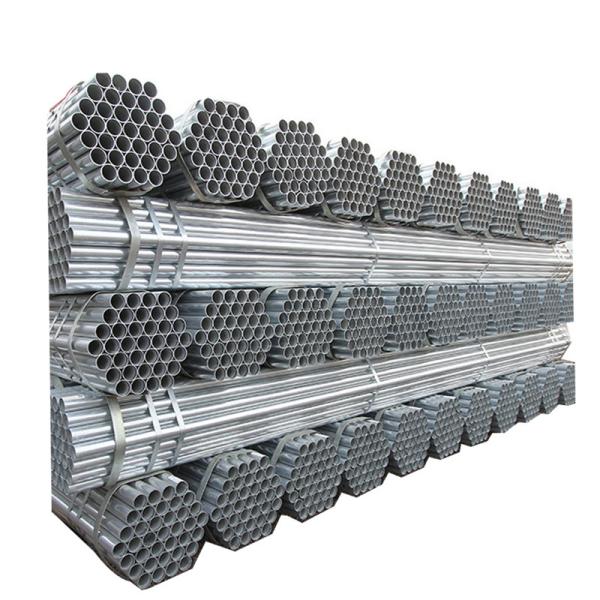 25mm Structural Steel Tube Longitudinal Welded Pre Gi Galvanized Steel Pipe 6