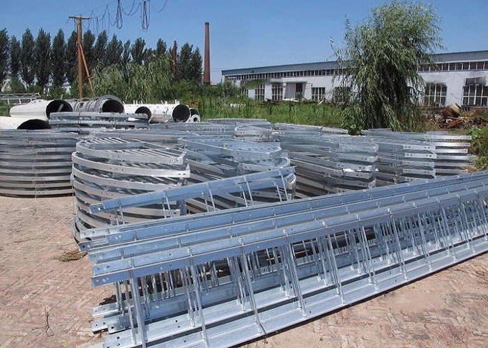 High Tensile Strength Monopole Telecom Tower Hydraulic Press Stamping