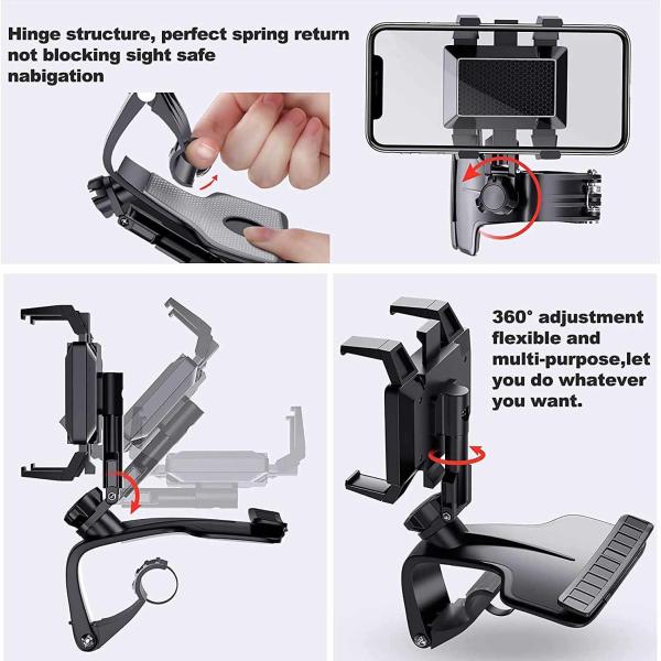rotatable Dashboard Mount Phone Holder 82mm width Custom Logo