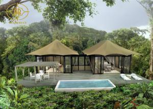 Wholesale Prefabricated Luxury Tent Accommodation PVC Waterproof Anti - Aging from china suppliers