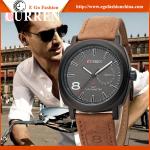 CURREN 8139 Fashion Jewelry Watches Man Sports Watch Quartz Analog Watch Leather