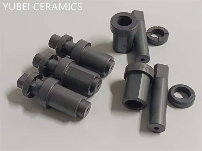 Silicon Carbide Sic Ceramics Bushing Customized Sic Tubes