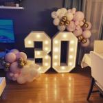 Stainless Steel LED Marquee Love Letters for Wedding Decor Lights Perfect