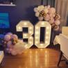 Buy cheap Decoration Light Up Marquee Letters in Customized Color for Party Birthday Love from wholesalers