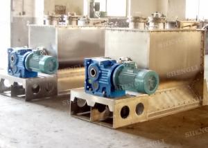 Wholesale Ribbon Real Stone Paint Mixer For Fertilizer / Animal Feed Mixing from china suppliers