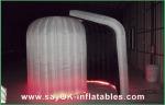 Photo Booth Led Lights Oxford Cloth Inflatable Photo Booth White Wedding Mobile