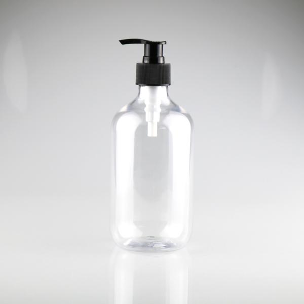 Customizable 500ml Plastic Shampoo Pump Bottle Lotion Hand Wash Soap