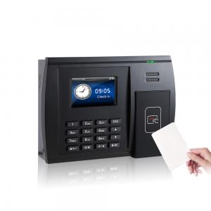 Wholesale Punch Card RFID Card Reader Time and Attendance Machine with TCP/IP and USB Port from china suppliers