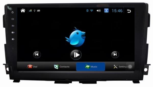Ouchuangbo Nissan Teana 2013 android car media support gps navigation bluetooth