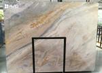 Highly Polished Countertop Marble Slab Brown And Grey 18/20/30mm Thickness