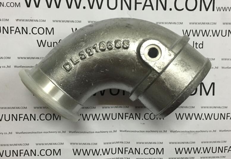Excavator Cummins ISDE Engine Air Intake Pipe 3918685