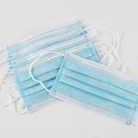 Adult Disposable Earloop Face Mask , Easy Breath Non Woven Face Mask Eco