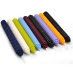 Custom Wedding Long Lasting Scented Candles Colorful Carved Beeswax Pillar