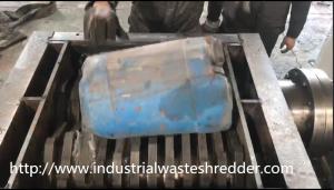 Wholesale Double Shaft Waste Bottle Shredder Machine Good Toughness For Plastic Scraps from china suppliers