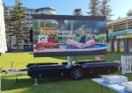Rental Die-Cast Aluminum HD Outdoor P4.81 Mobile Truck LED Display, 250*250mm